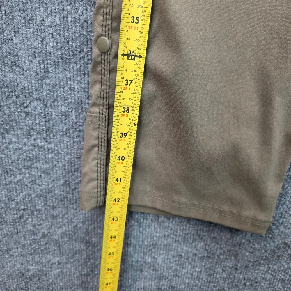 PrAna Straight Fit‎ Cargo Pants Mens 40x32 Khaki Outdoor Hiking Camping